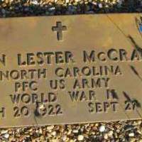 John Lester (NEW) MCCRARY (VETERAN WWII)