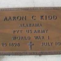 Aaron Crocket (NEW) KIDD (VETERAN WWI)