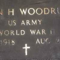 John Harrison (NEW) WOODRUFF, SR (VETERAN WWII)