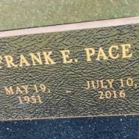Frank E PACE